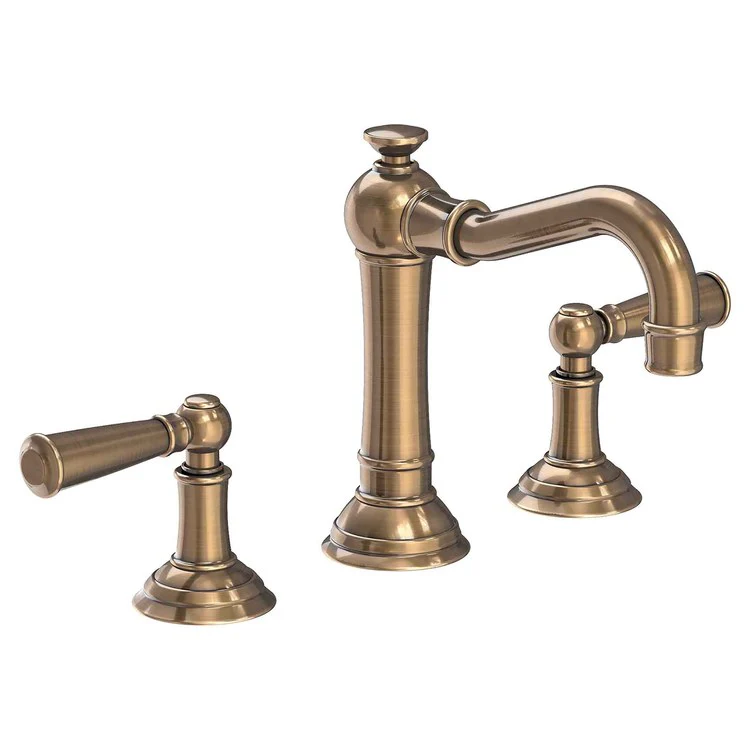 Lavatory Faucet Jacobean Widespread 8 to 20 Inch Spread 2 Lever ADA Flat Black 1.2 Gallons per Minute Brass Spout Height 4-3/16 Inch - Frankwebs