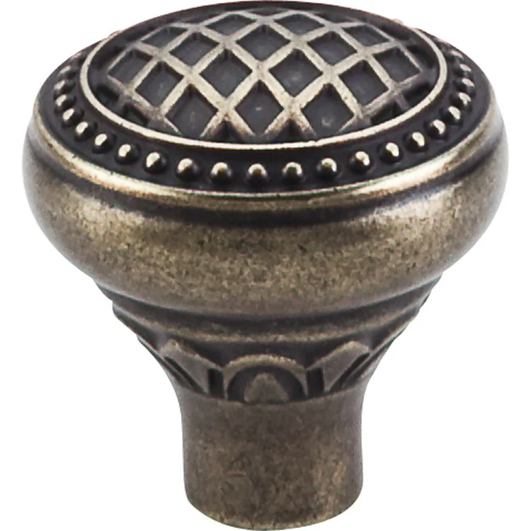 Knob Trevi for Decorative Hardware German Bronze Zinc Alloy 1-5/16 Inch - Frankwebs