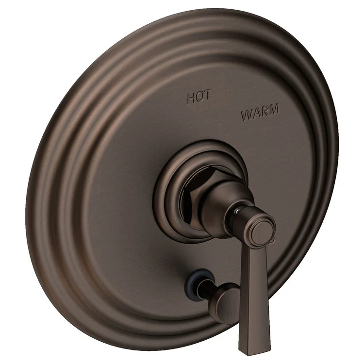 Astor Pressure Balance Tub/Shower Valve Trim Only with Lever Handle - Satin Brass PVD - Frankwebs