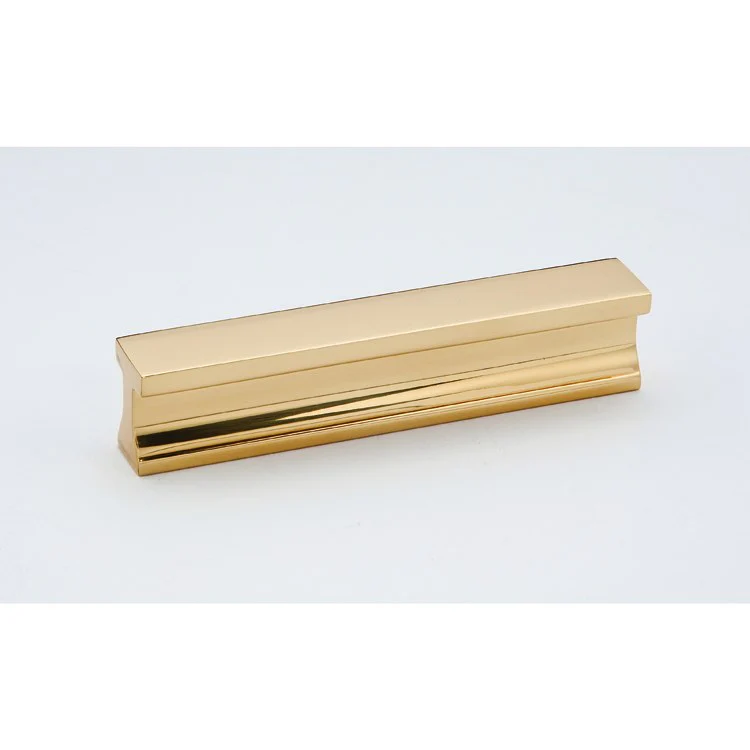 Pull Linear Unlacquered Brass 3 Inch 3-1/2 Inch 5/8 Inch - Frankwebs