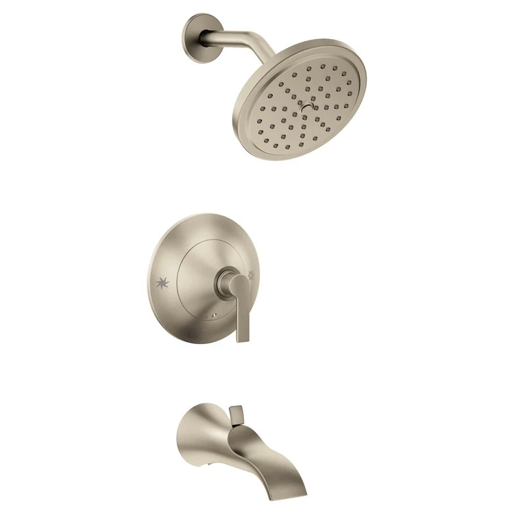 Tub and Shower Trim Doux Posi-Temp Eco-Performance 1 Lever Chrome ADA 1.75 Gallons per Minute - Frankwebs