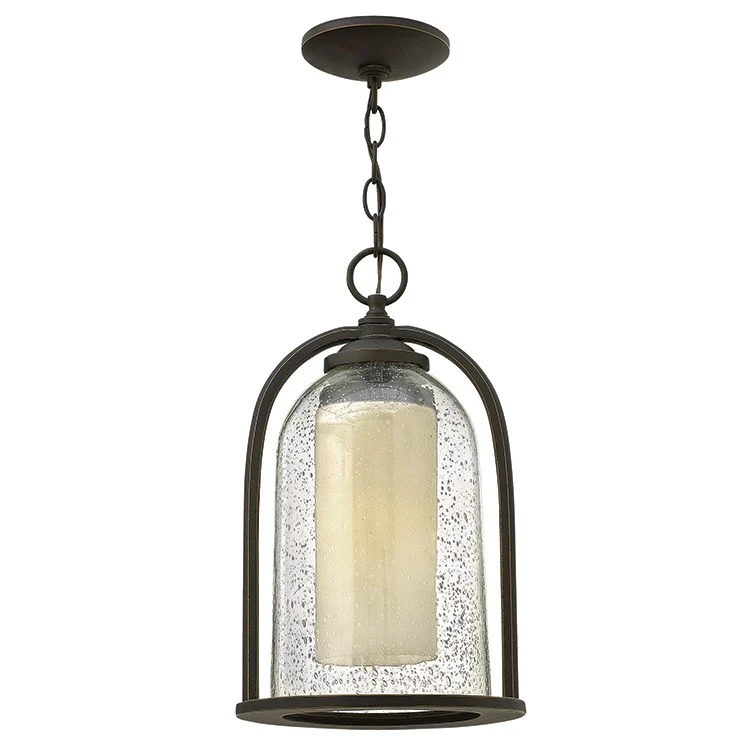 Quincy Single-Light LED Hanging Lantern - Frankwebs