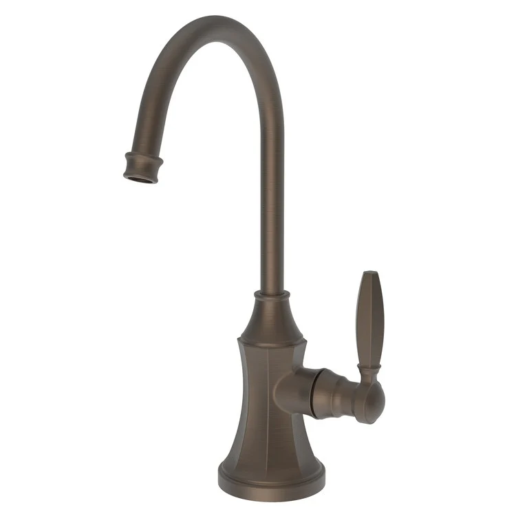 Cold Water Dispenser Metropole 1 Lever ADA Gooseneck Antique Nickel - Frankwebs