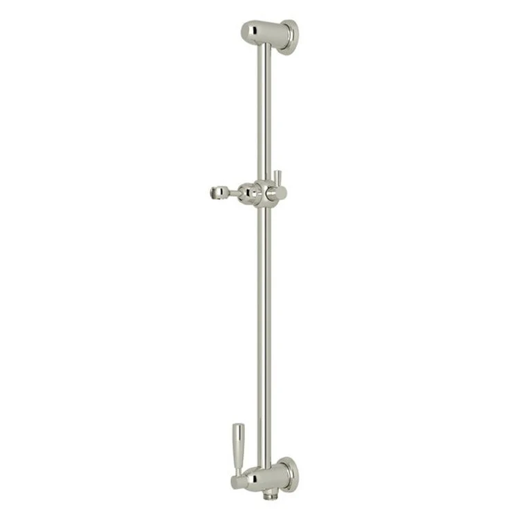 Handshower Bar Holborn with Integrated Volume Control & Outlet Polished Chrome 25 Inch - Frankwebs