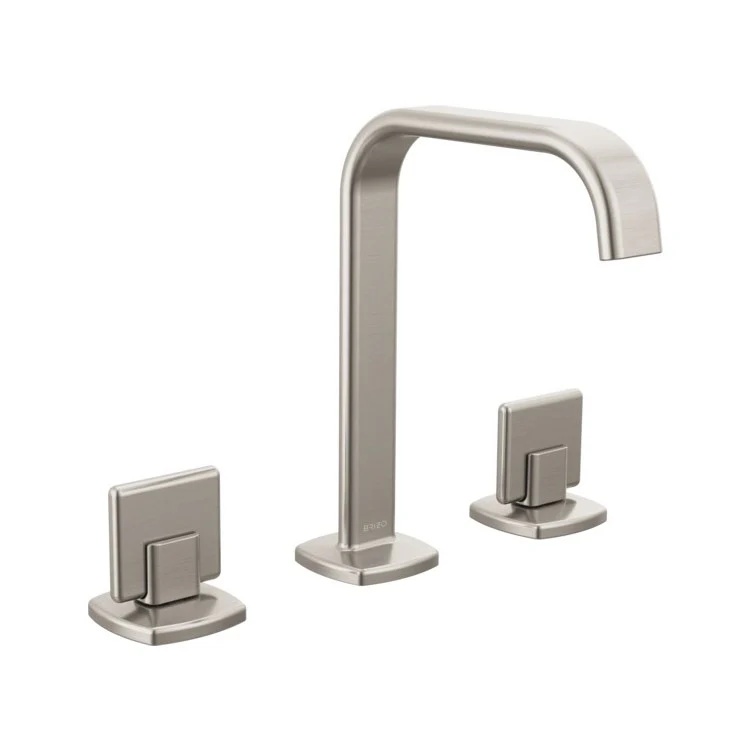 Lavatory Faucet Allaria Widespread 6-16 Inch Spread Less Handle ADA WaterSense Matte Black 1.2 Gallons per Minute Square - Frankwebs