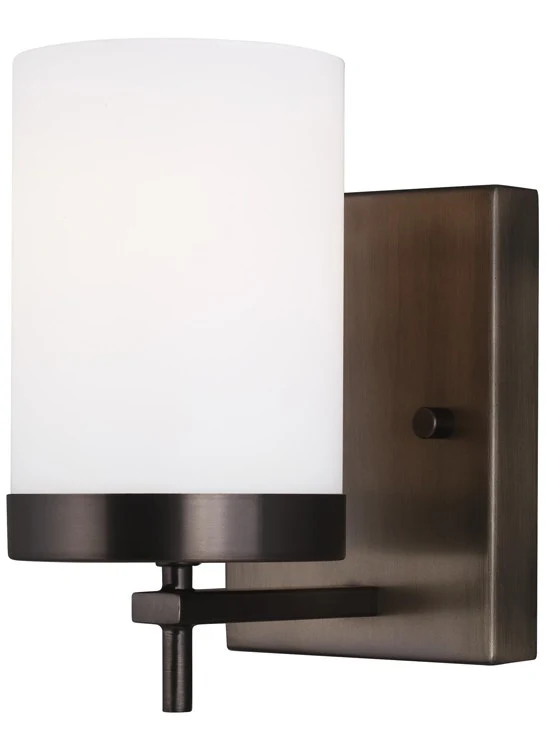 Zire Single-Light Bathroom Wall Sconce - Frankwebs