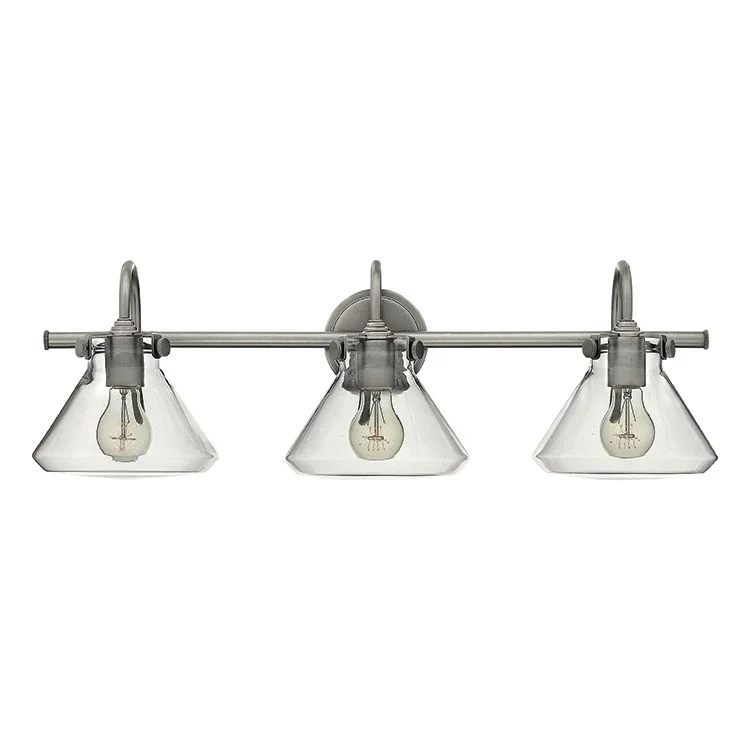 Congress Three-Light Bathroom Lighting Fixture - Frankwebs