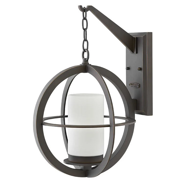 Compass Single-Light Large Outdoor Wall Sconce - Frankwebs