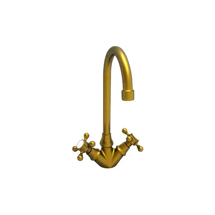 Bar Faucet Chesterfield 2 Cross ADA Aged Brass 1.8 Gallons per Minute - Frankwebs