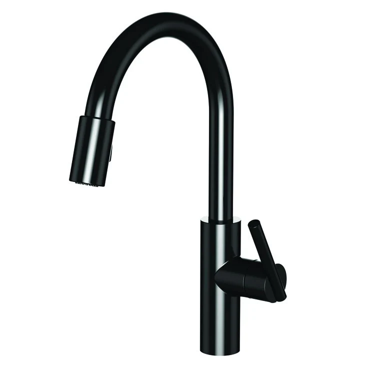 East Linear Single Handle Pull Down Kitchen Faucet - Frankwebs