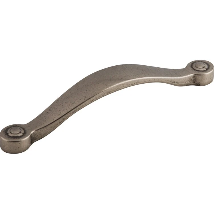 Pull Dakota Saddle D Handle Pewter Antique Zinc Alloy 5 Inch 5-3/4x3/4x1 Inch - Frankwebs