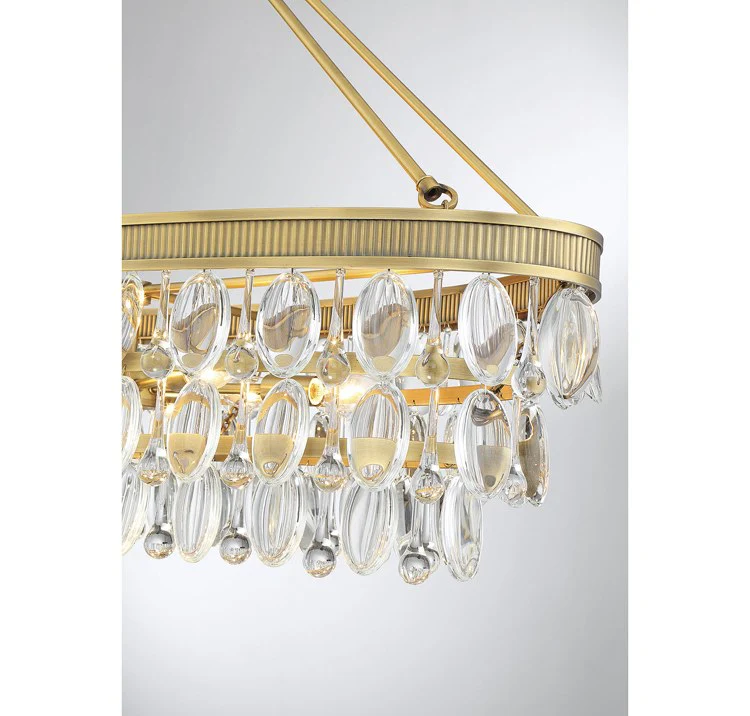 Windham Eight-Light Linear Chandelier - Frankwebs
