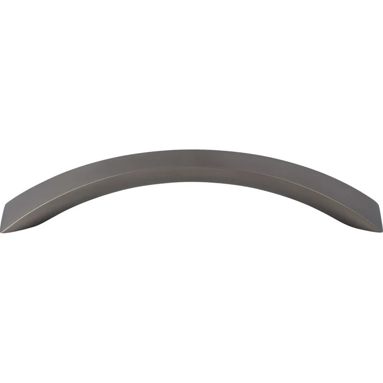 Pull Nouveau Crescent Flair D Handle Flat Black Zinc Alloy 5 Inch 6-1/8x4/5x1-1/5 Inch - Frankwebs