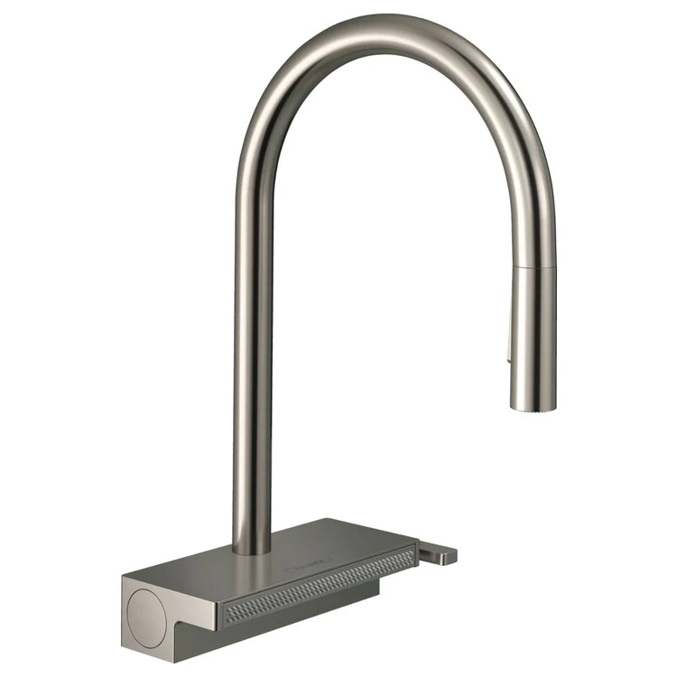 Kitchen Faucet Aquno Select 1 Lever Matte Black Pull Down 3 Function Gooseneck 150 Degree Swivel 1.75 Gallons per Minute - Frankwebs