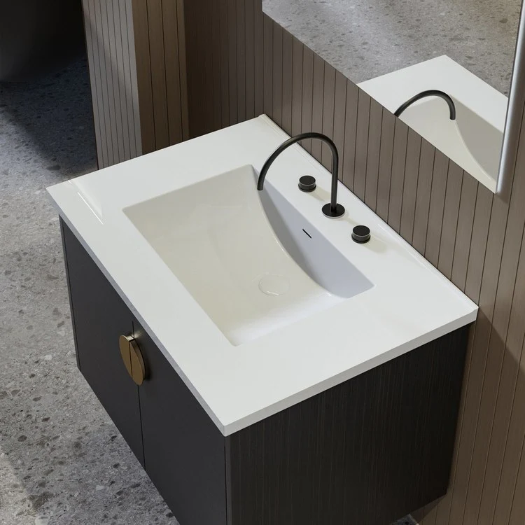 Vanity Top Ceramic Top Centerset 31 x 22 Inch White 8 Inch Spread Ceramic 3 Hole 3 Centimeter - Frankwebs