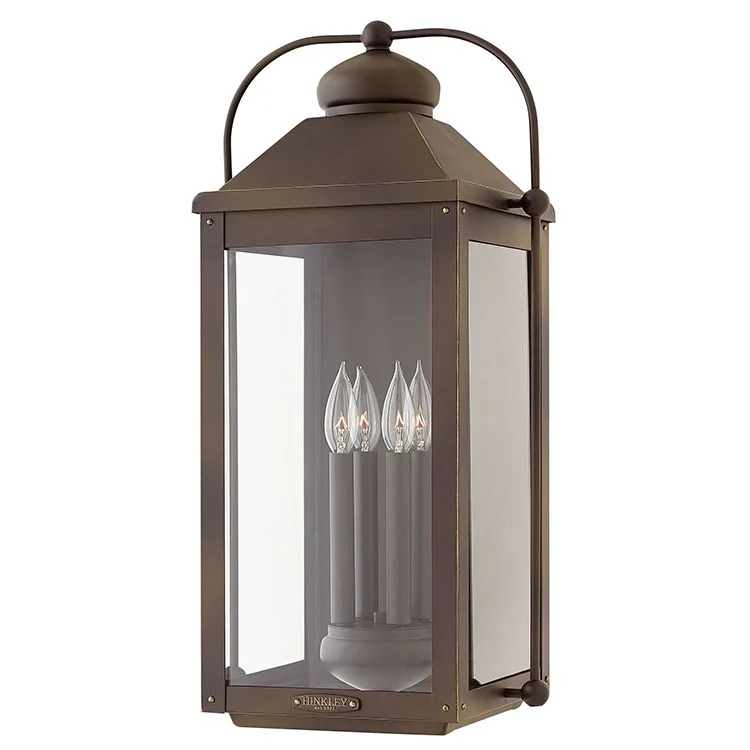 Anchorage Four-Light Extra-Large LED Wall-Mount Lantern - Frankwebs
