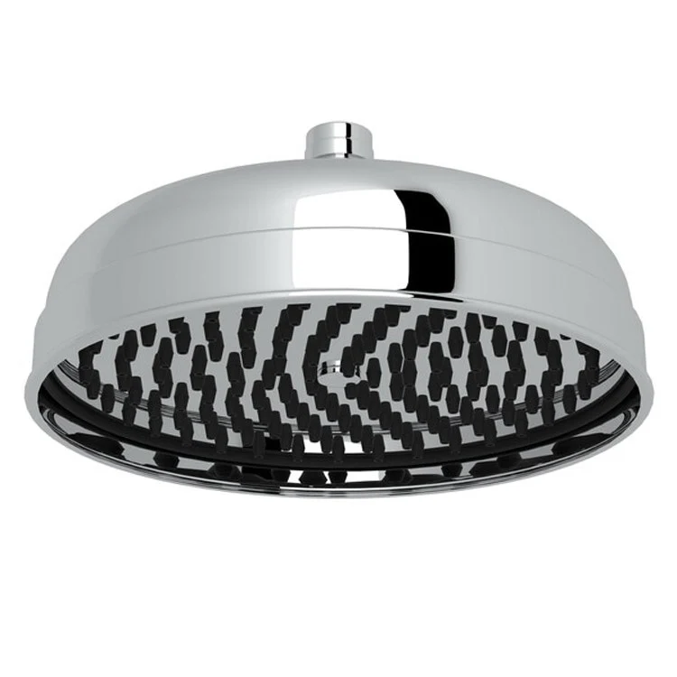 Showerhead 1 Function Transitional Polished Nickel 8 Inch 1.8 Gallons per Minute Round Rain - Frankwebs