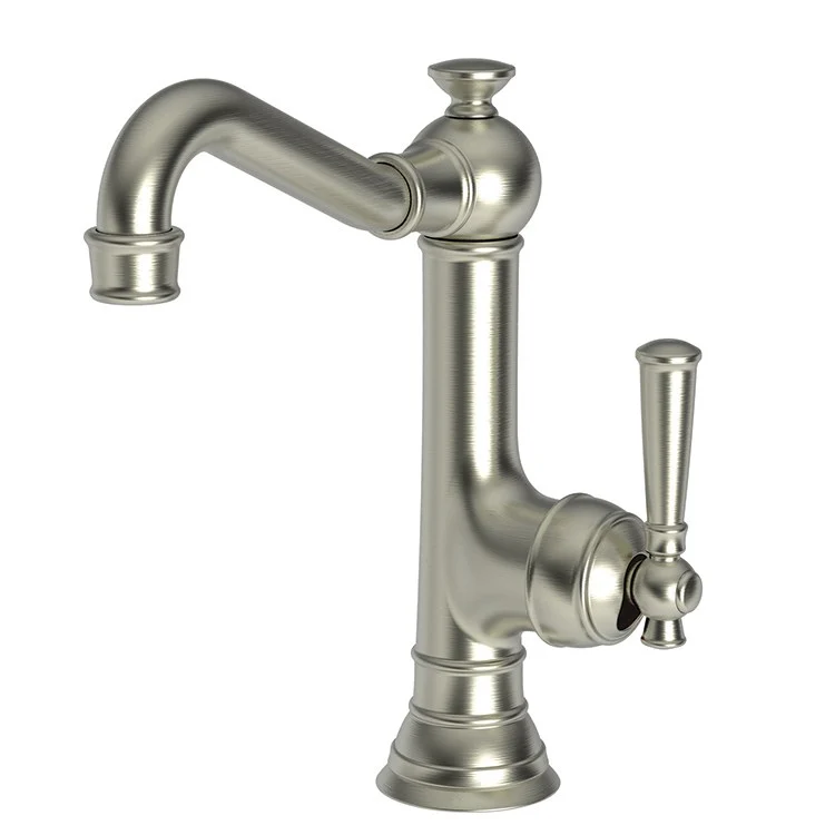 Bar Faucet Jacobean 1 Lever ADA Antique Copper Rotating Brass Spout Height 7-3/4 Inch 1.8 Gallons per Minute - Frankwebs