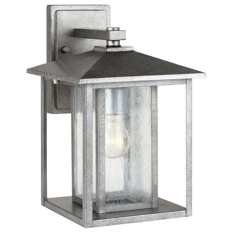 Hunnington Single-Light Large Outdoor Wall Lantern - Frankwebs