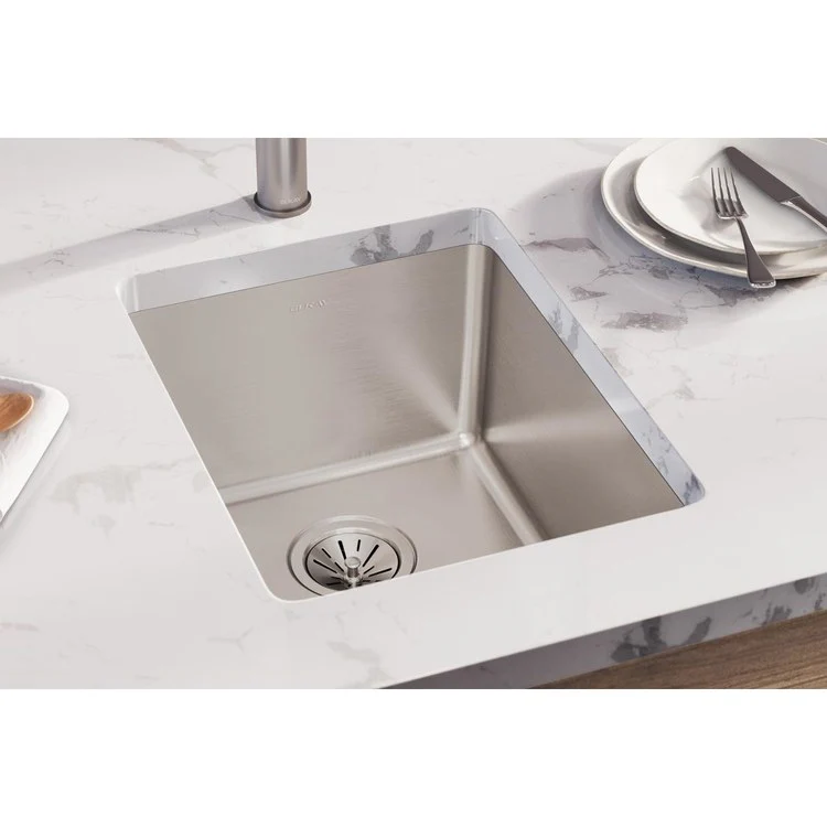 Lavatory Sink Lustertone Iconix 16.5 x 20.5 Inch Rectangle Luminous Satin - Frankwebs