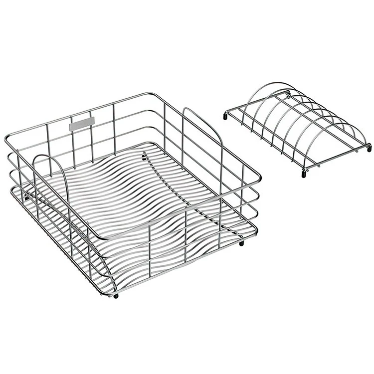 Rinsing Basket with Removable Dish Rack - Frankwebs