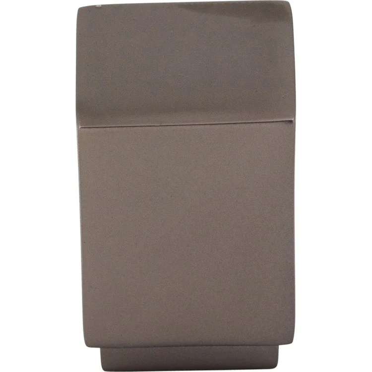 Knob Sanctuary Linear Square Ash Gray Zinc Alloy 3/4 Inch - Frankwebs