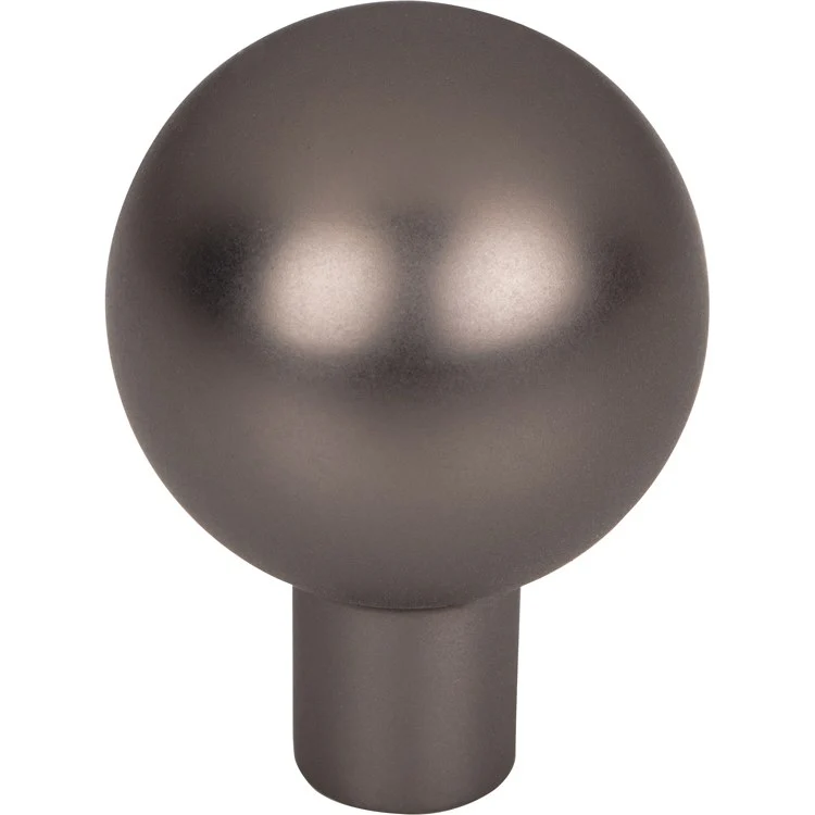 Knob Barrington Brookline Round for Decorative Hardware Ash Gray Zinc Alloy 1 Inch - Frankwebs