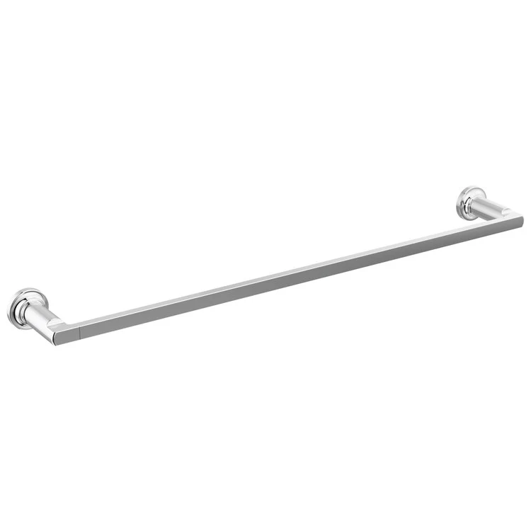 Towel Bar Tetra 24 Inch Chrome Brass 3-1/2 Inch Wall Mount - Frankwebs