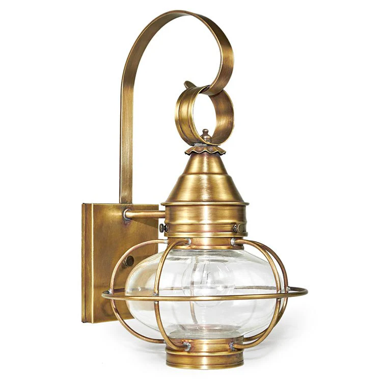 Caged Onion Single-Light Medium Outdoor Wall Lantern - Frankwebs