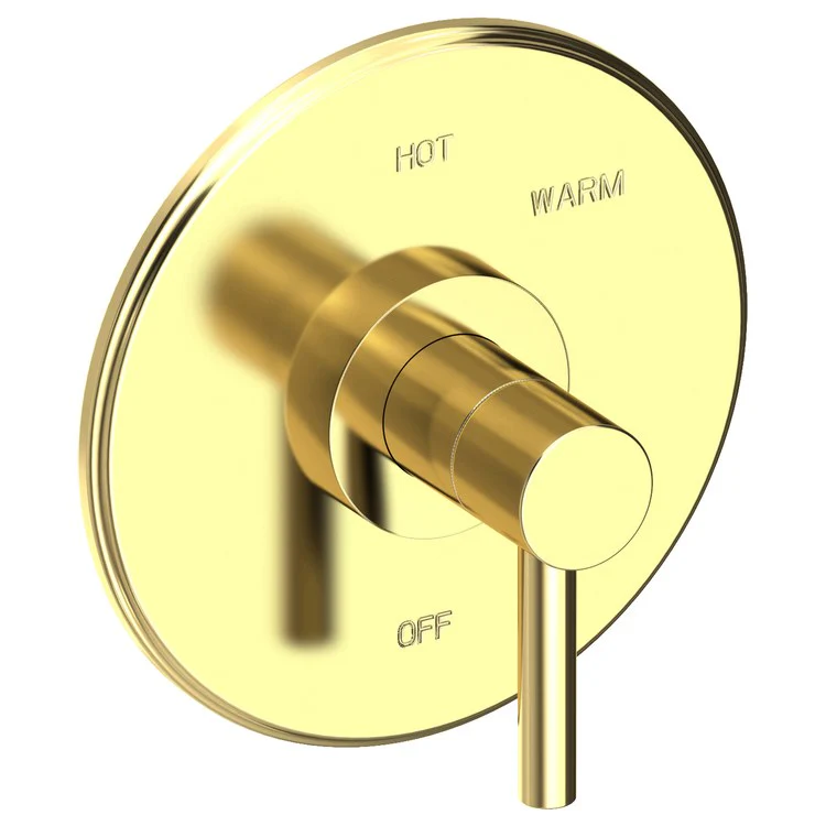 Pressure Balance Valve Trim East Linear Round 1 Lever Antique Copper ADA Depth 3 Inch - Frankwebs