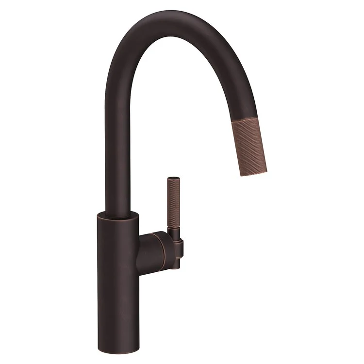 Kitchen Faucet Muncy 1 Lever ADA Oil Rubbed Bronze Pull Down Spout Height 9-3/5 Inch 1.8 Gallons per Minute - Frankwebs
