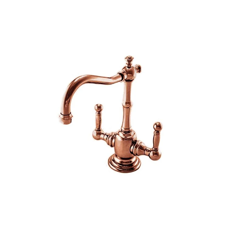 Water Dispenser Chesterfield Hot and Cold Water 2 Lever Satin Gold PVD - Frankwebs