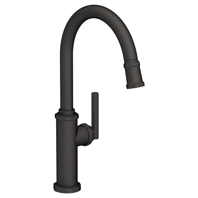 Kitchen Faucet Heaney 1 Lever ADA Matte White Pull Down Spout Height 10-3/4 Inch 1.8 Gallons per Minute - Frankwebs