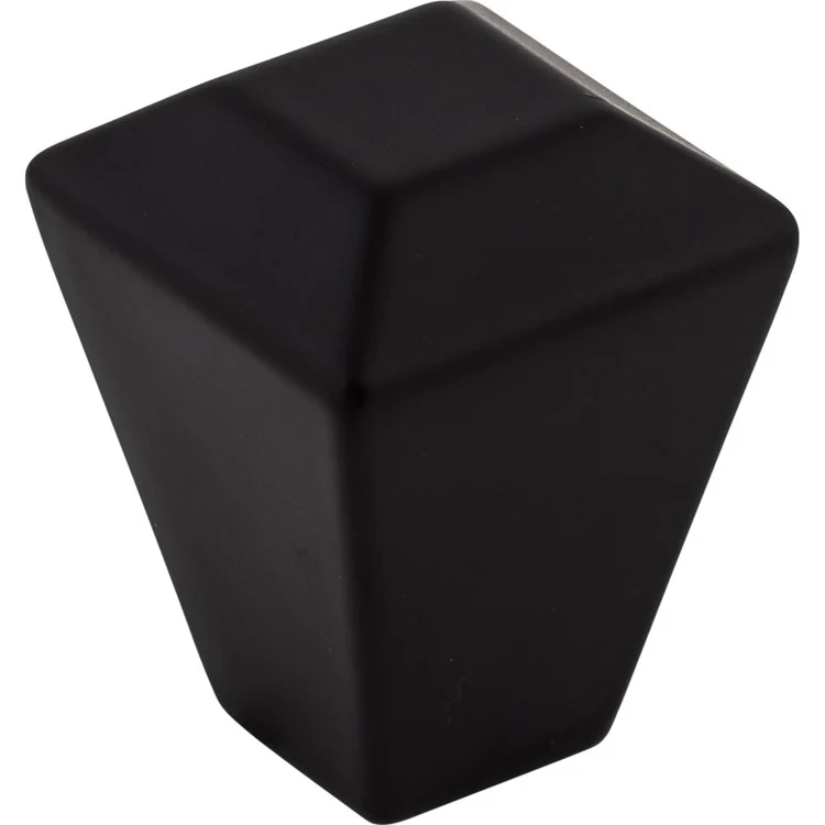 Knob Serene Juliet Round for Decorative Hardware Flat Black Zinc Alloy 1 Inch 1-1/4 Inch - Frankwebs