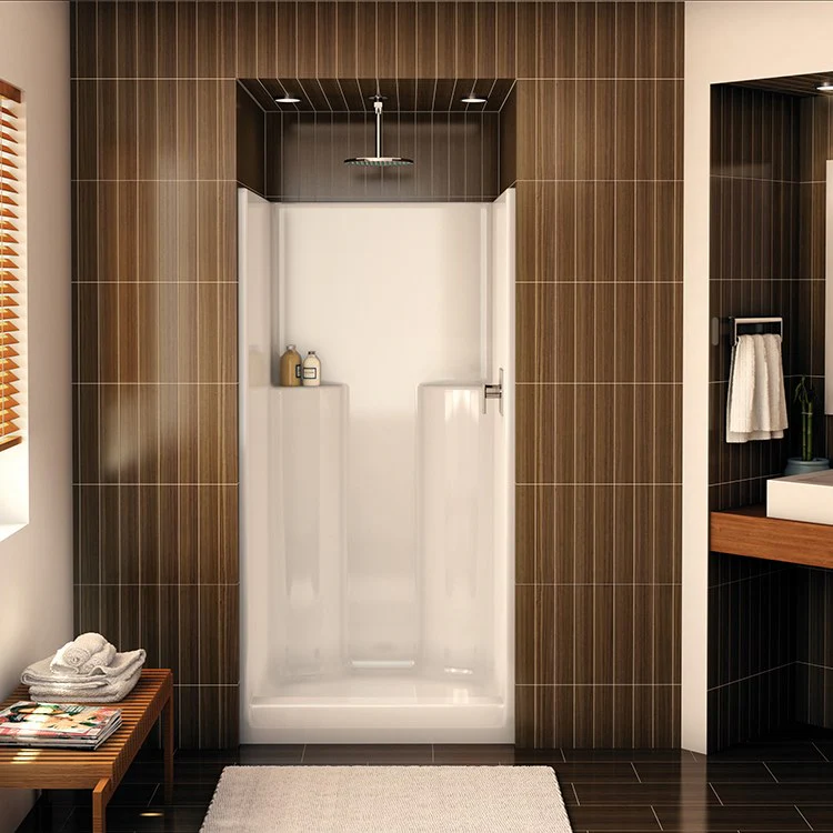 Shower Module 36 x 36 x 72 Inch AcrylX White 1 Pieces - Frankwebs