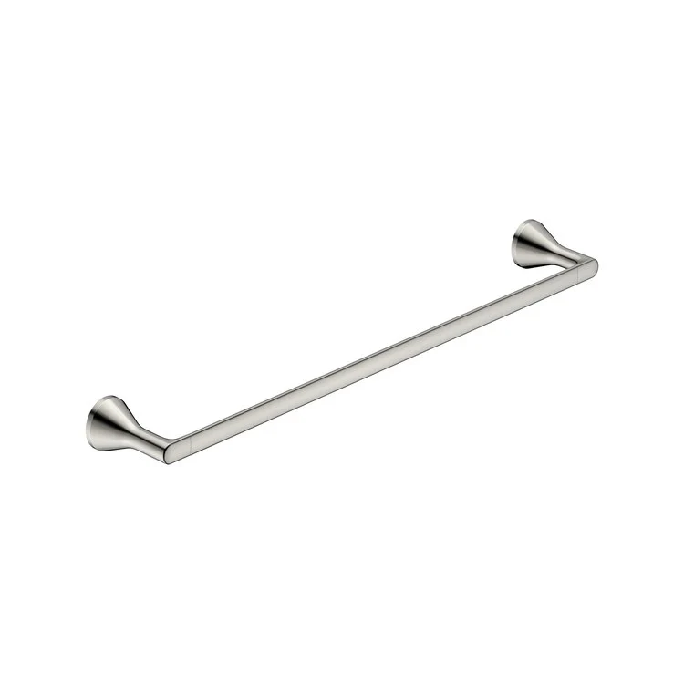 Towel Bar Aspirations 24 Inch Chrome Metal 3-3/4 Inch Wall Mount - Frankwebs