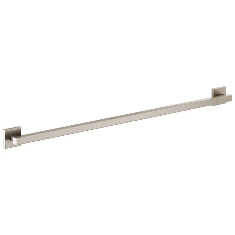 Grab Bar 42 Inch European Square Matte Black ADA Concealed Mount Metal - Frankwebs