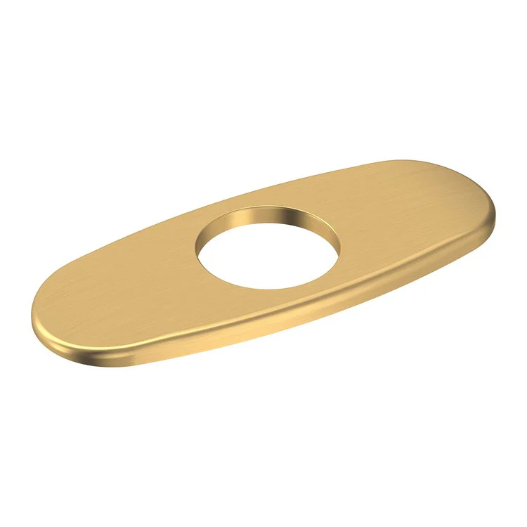 Escutcheon Plate Universal Deck Brushed Cool Sunrise 6-5/16 Inch Metal for Single Control Lavatory Faucet - Frankwebs