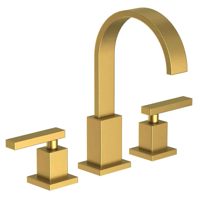 Secant Two Handle Widespread Bathroom Faucet with Drain - Frankwebs