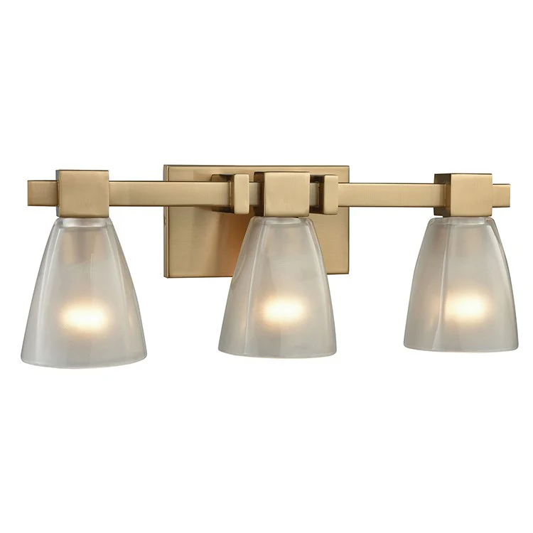 Ensley Three-Light Bathroom Vanity Fixture - Frankwebs