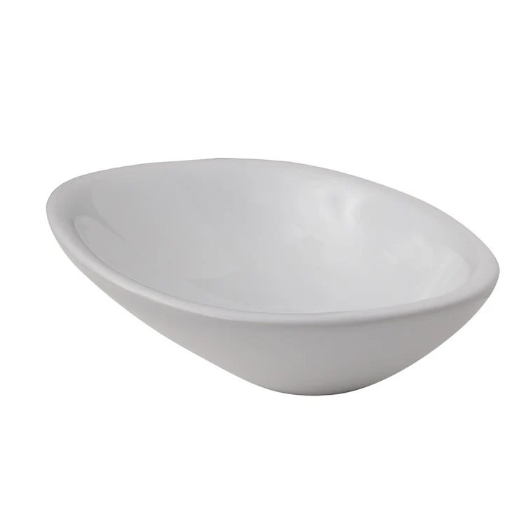 Vessel Morning 540 Above Counter 21-1/4 Inch White Vitreous China - Frankwebs