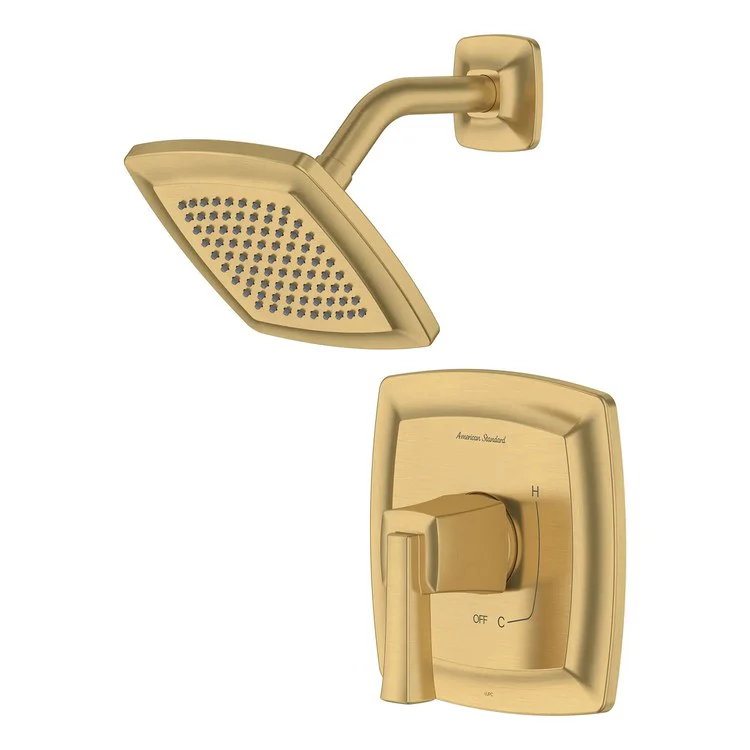 Shower Trim Townsend with Pressure Balance Cartridge 1 Lever Brushed Cool Sunrise CALGreen WaterSense CEC ADA 1.75 Gallons per Minute Water Saving - Frankwebs