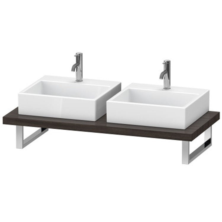 Lavatory Console L-Cube Linen Double Basin 31-1/2 x 21-5/8 Inch 1-3/4 Inch - Frankwebs