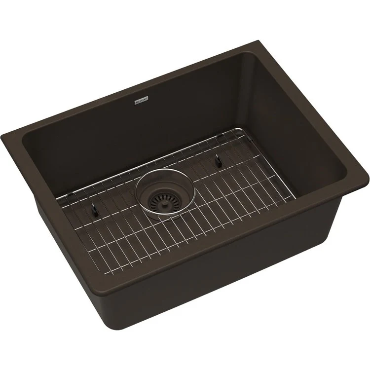Sink Kit Quartz Classic 24.625 x 18.5 Inch Single Bowl White Bottom Grid Drain Cleaning Kit - Frankwebs