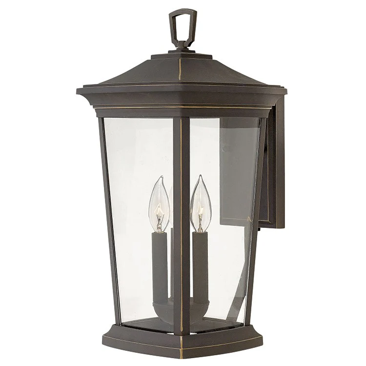 Bromley Three-Light Medium Wall-Mount Lantern - Frankwebs