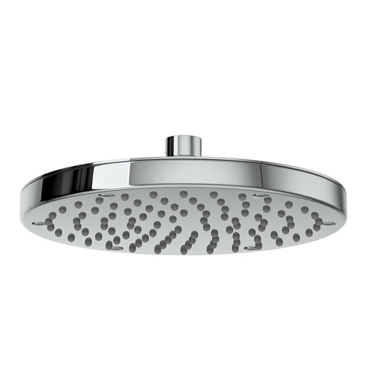 Showerhead OKI 1 Function Polished Nickel 8 Inch 1.8 Gallons per Minute Round Rain - Frankwebs