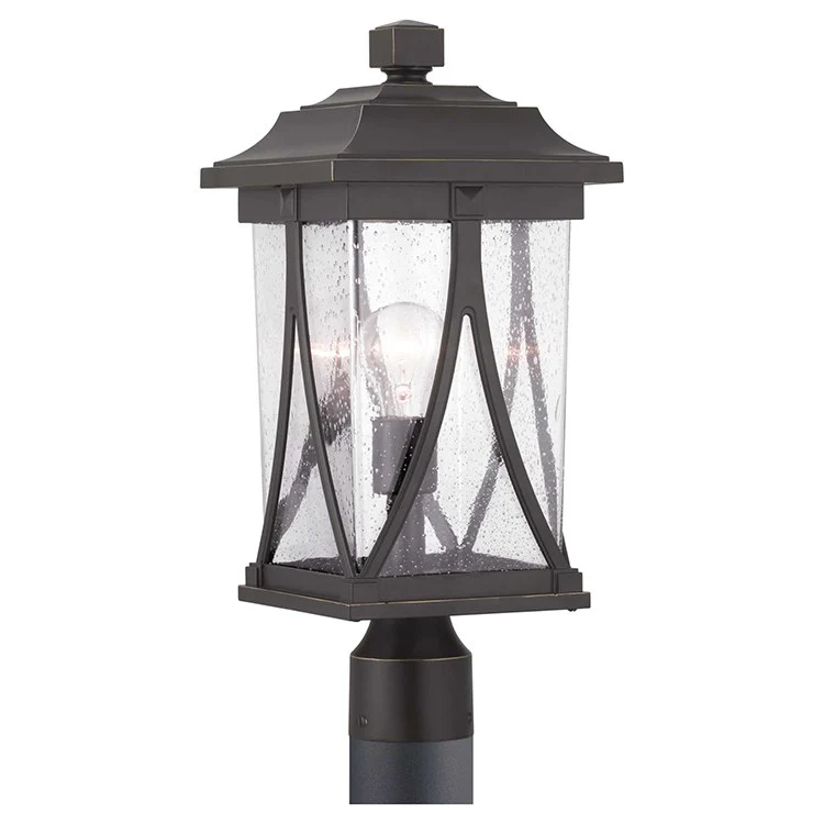Abbott Single-Light Outdoor Post Lantern - Frankwebs