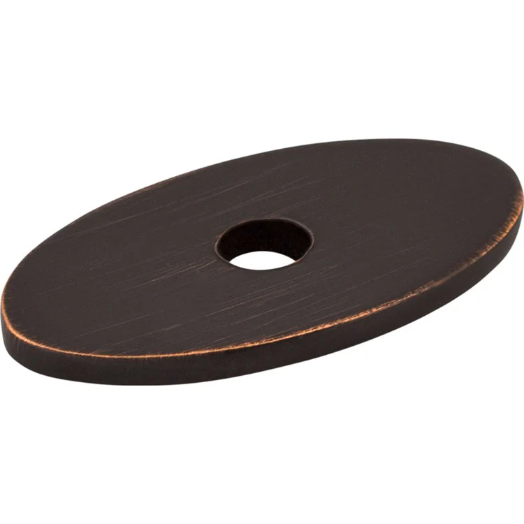Backplate Sanctuary Oval 1-1/4 Inch Tuscan Bronze Steel TK58TB - Frankwebs