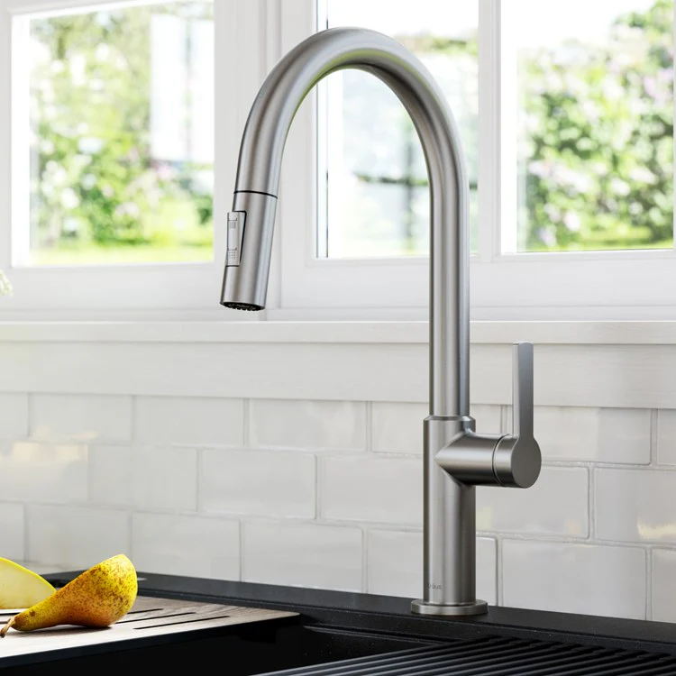 Oletto Single Handle Pull Down Kitchen Faucet - Frankwebs