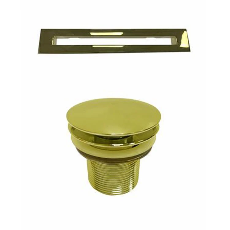 Freestanding Tub Olmos 59 Inch Oval Acrylic White/Polished Brass Drain and Overflow 7 Inch Center Faucet Holes Tap Deck - Frankwebs